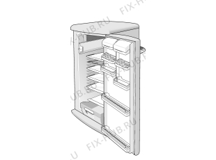 Холодильник Gorenje RB6285OB (150732, HTS2861) - Фото